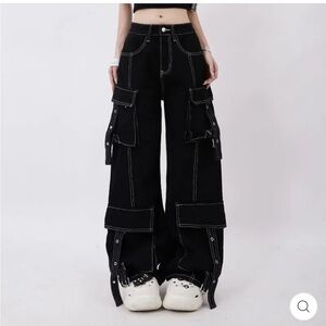 Goth n Rock Cargo Pants - never worn!
